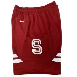 Stanford Cardinal Shorts Medium Red White‎ Basketball Athletic Team Nike Vintage